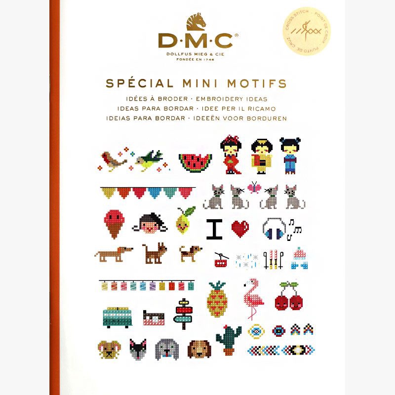 DMC Mini Cross Stitch Book Small Motifs