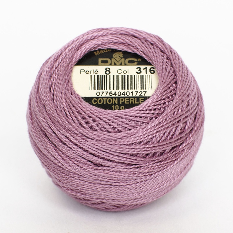 DMC Perle #12 0316 Medium Antique Mauve
