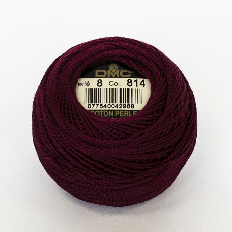 DMC Perle #12 0814 Dark Garnet