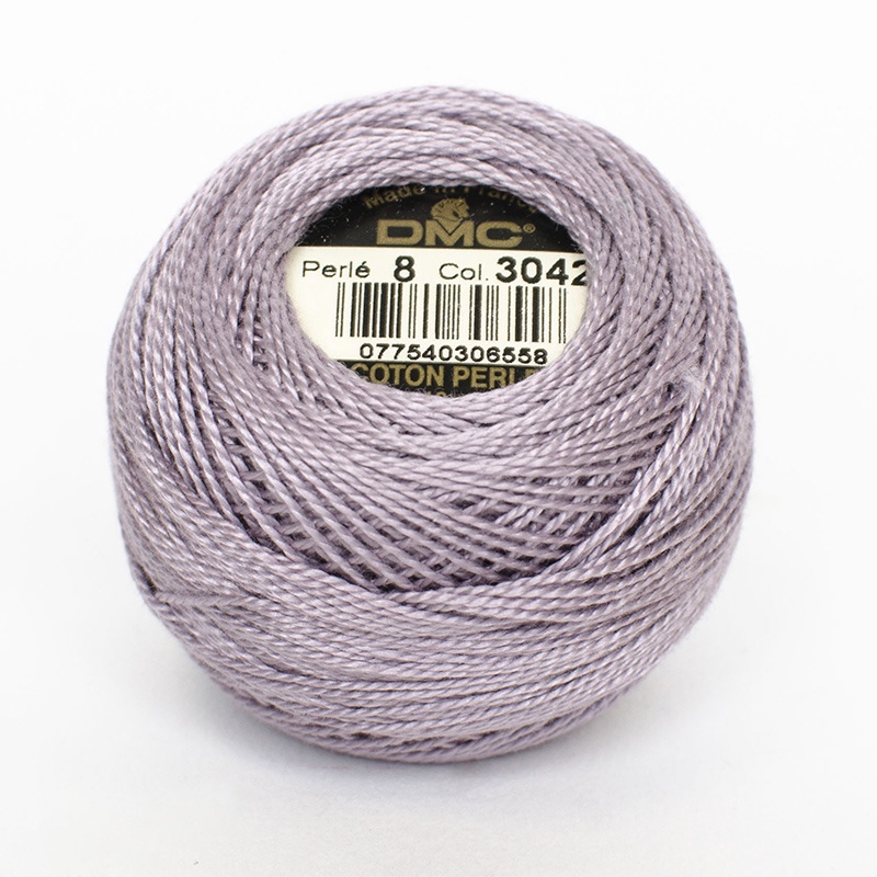 DMC Perle #12 3042 Light Antique Violet