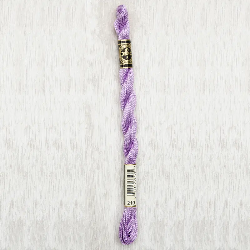 DMC Perle #5 0210 Medium Lavender