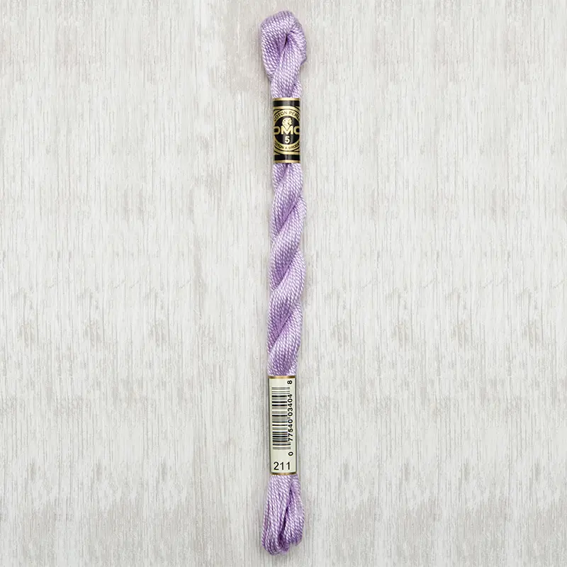 DMC Perle #5 0211 Light Lavender
