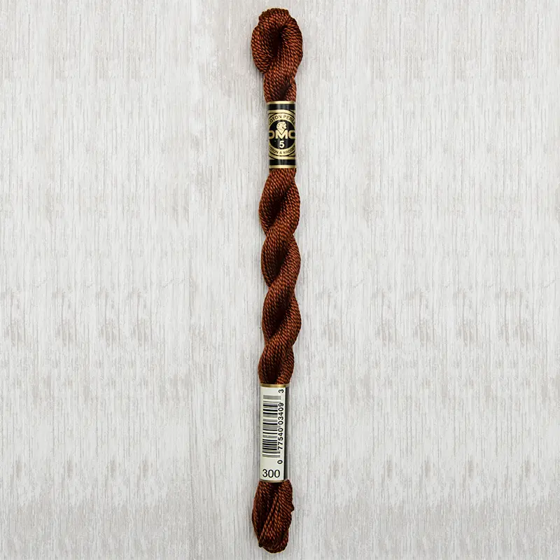 DMC Perle #5 0300 Very Dark Mahogany