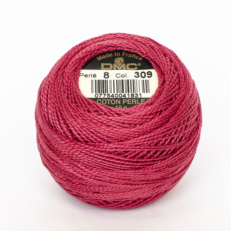 DMC Perle #5 0309 Ultra Very Dark Rose (Skein)