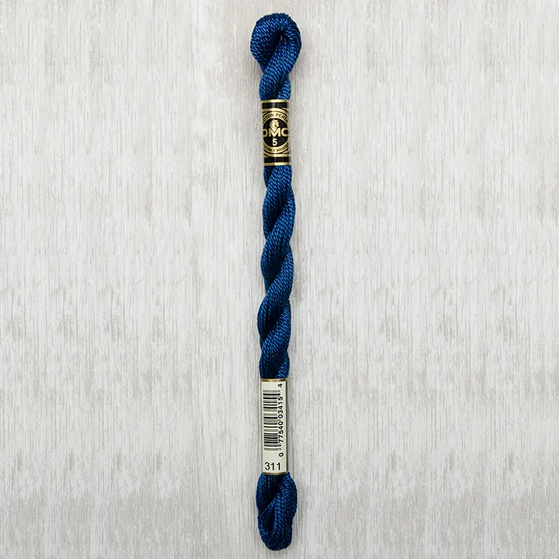 DMC Perle #5 0311 Medium Navy Blue