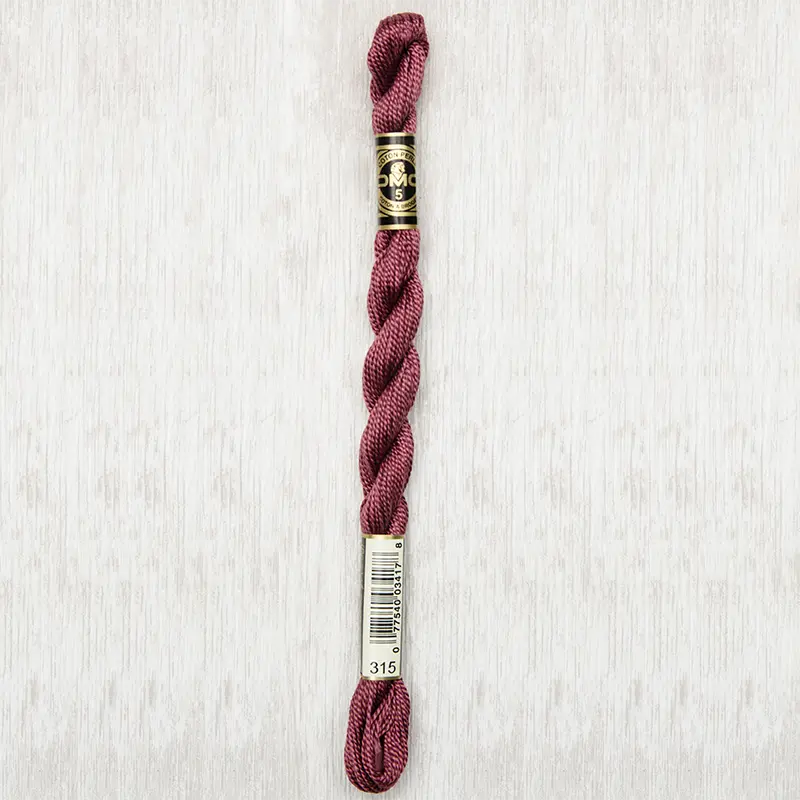 DMC Perle #5 0315 Medium Dark Antique Mauve