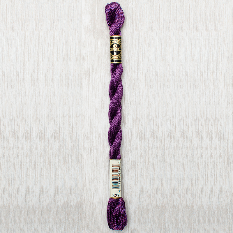 DMC Perle #5 0327 Dark Violet