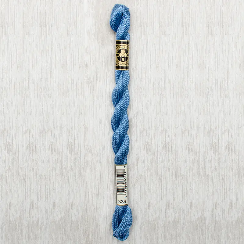 DMC Perle #5 0334 Medium Baby Blue