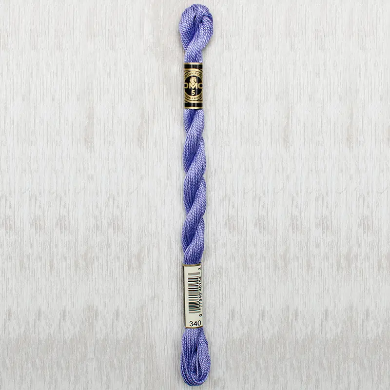 DMC Perle #5 0340 Medium Blue Violet