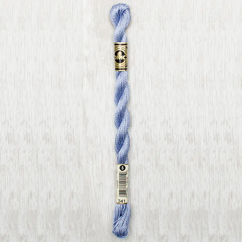 DMC Perle #5 0341 Light Blue Violet