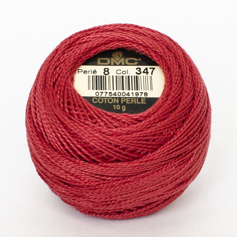DMC Perle #5 0347 Very Dark Salmon (Skein)