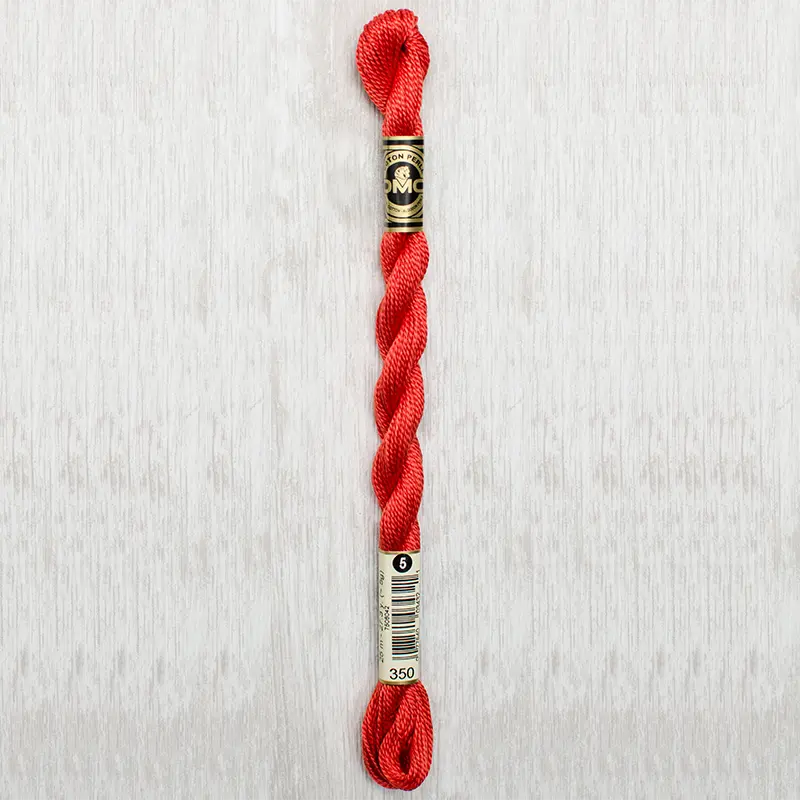 DMC Perle #5 0350 Medium Coral