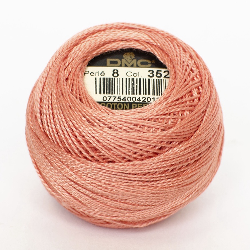 DMC Perle #5 0352 Light Coral (Skein)
