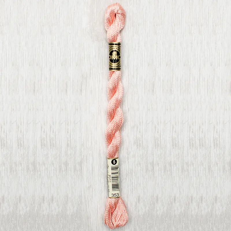 DMC Perle #5 0353 Peach