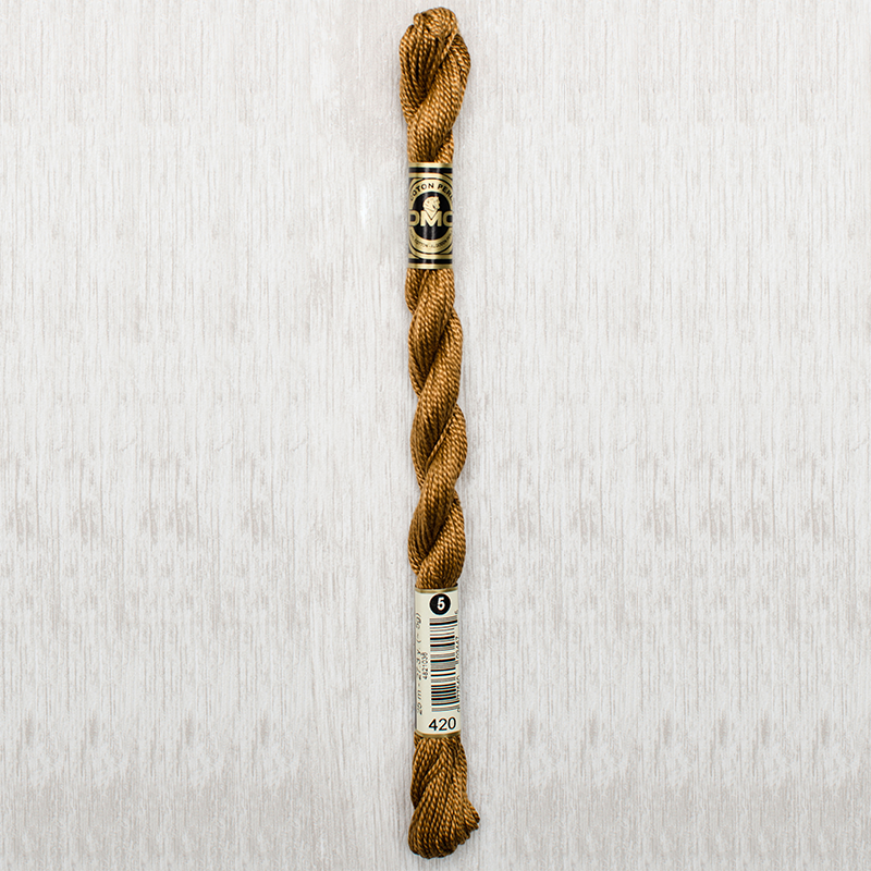 DMC Perle #5 0420 Dark Hazelnut Brown