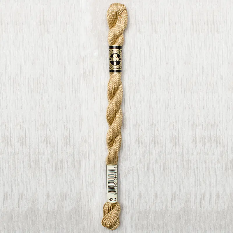 DMC Perle #5 0422 Light Hazelnut Brown