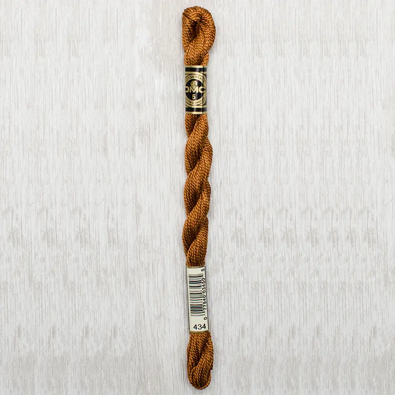 DMC Perle #5 0434 Light Brown