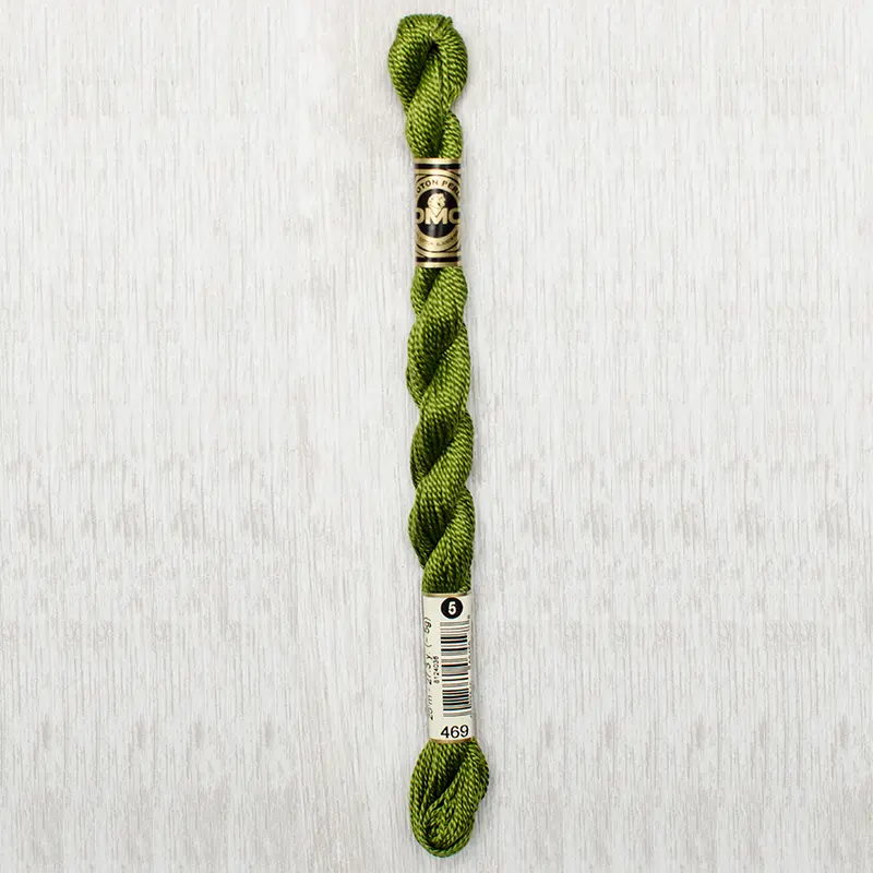 DMC Perle #5 0469 Avocado Green