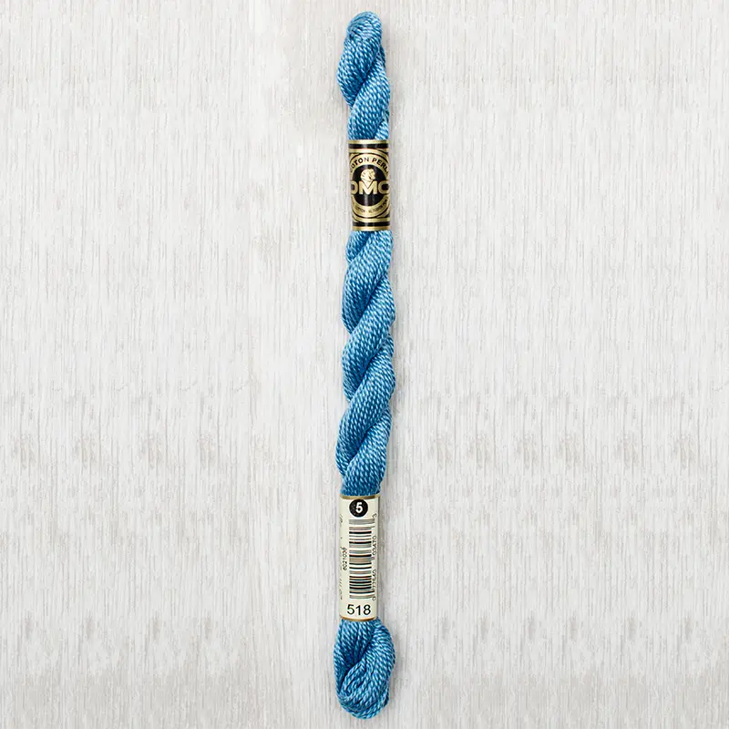 DMC Perle #5 0518 Light Wedgwood