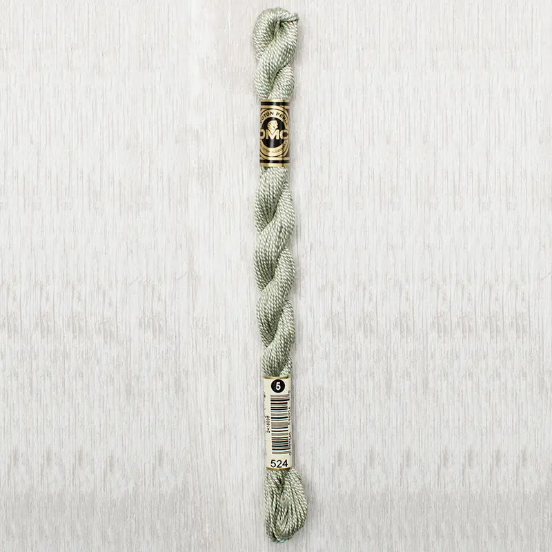 DMC Perle #5 0524 Very Light Fern Green