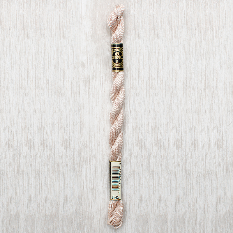 DMC Perle #5 0543 Ultra Very Light Beige