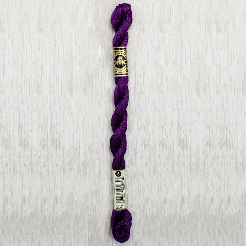 DMC Perle #5 0550 Very Dark Violet