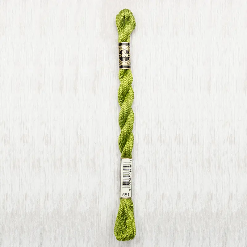 DMC Perle #5 0581 Moss Green