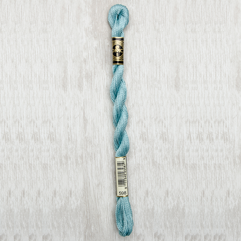 DMC Perle #5 0598 Light Turquoise