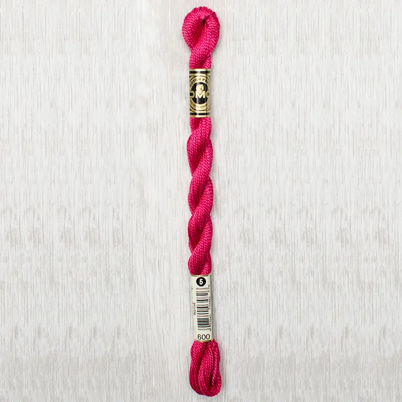 DMC Perle #5 0600 Very Dark Cranberry