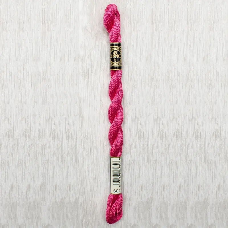 DMC Perle #5 0602 Medium Cranberry