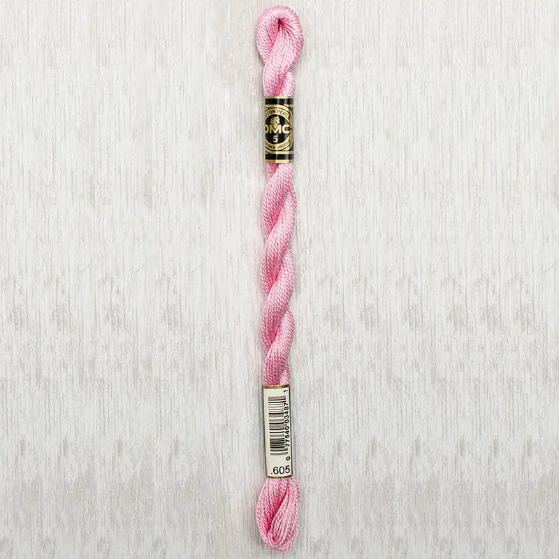 DMC Perle #5 0605 Very Light Cranberry