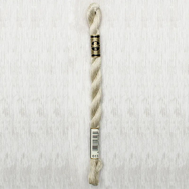 DMC Perle #5 0613 Very Light Drab Brown