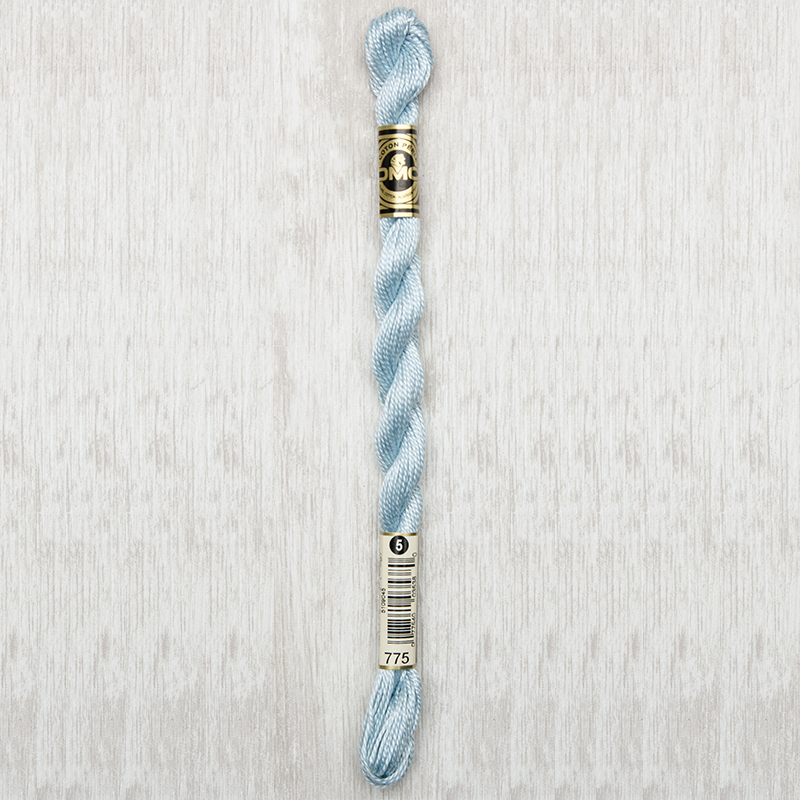 DMC Perle #5 0775 Very Light Baby Blue (Skein)