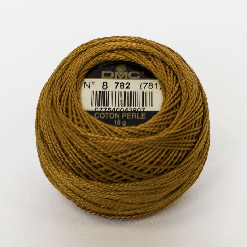 DMC Perle #5 0782 Dark Topaz (Skein)