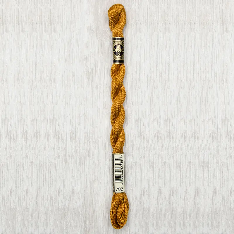 DMC Perle #5 0782 Dark Topaz