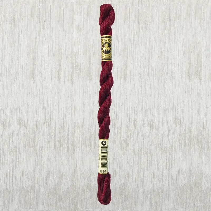 DMC Perle #5 0814 Dark Garnet