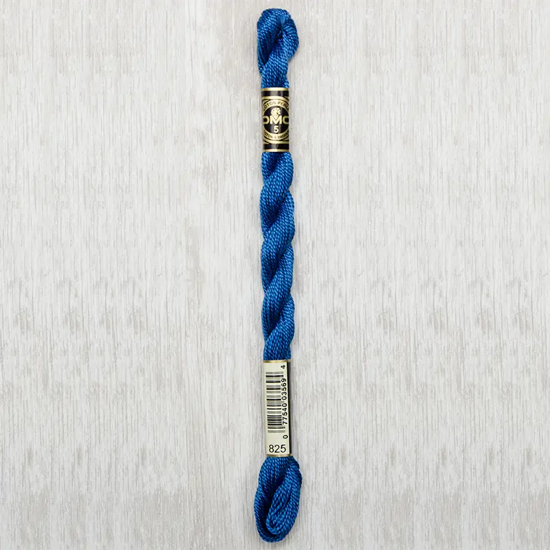 DMC Perle #5 0825 Dark Blue