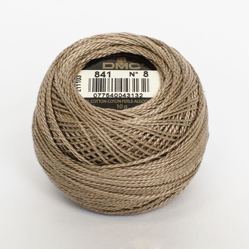 DMC Perle #5 0841 Light Beige Brown (Skein)