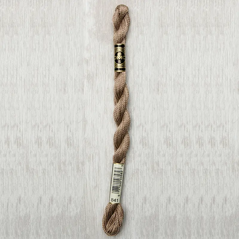 DMC Perle #5 0841 Light Beige Brown