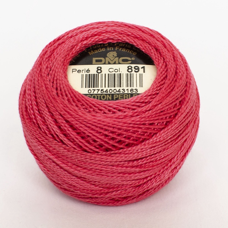 DMC Perle #5 0891 Dark Carnation (Skein)