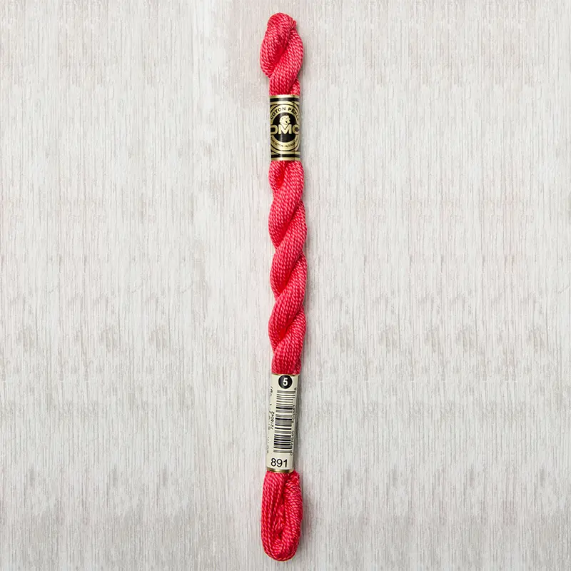 DMC Perle #5 0891 Dark Carnation