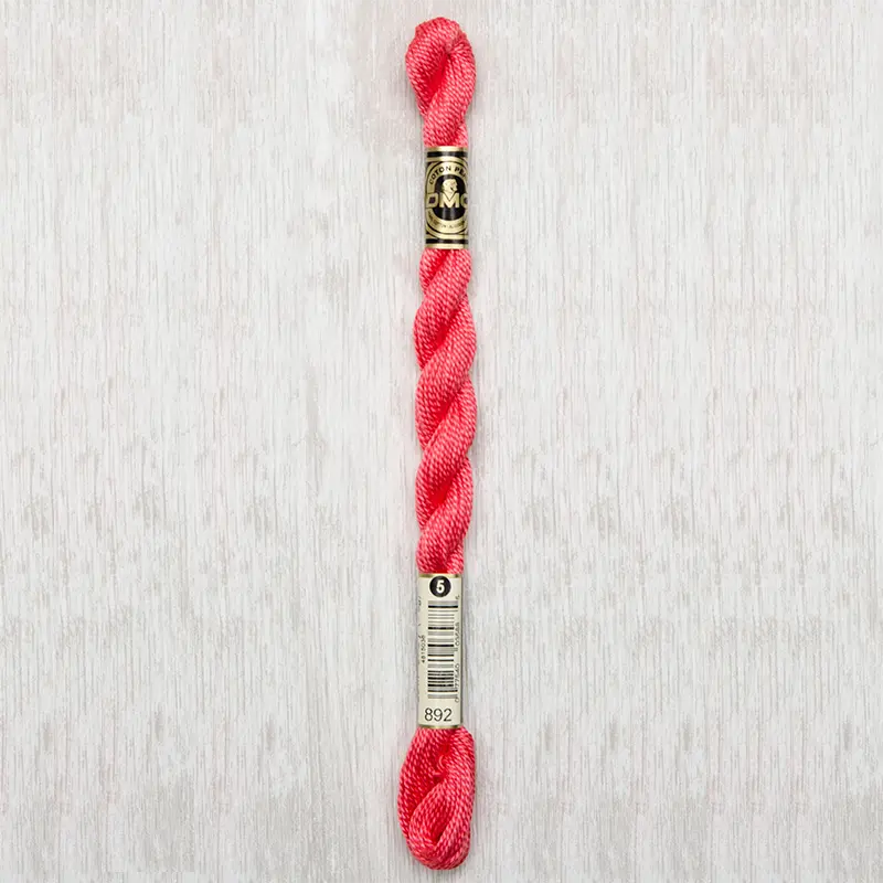 DMC Perle #5 0892 Medium Carnation