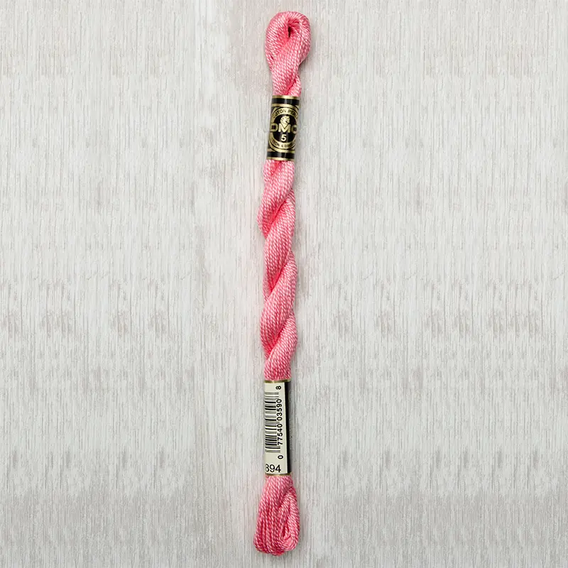 DMC Perle #5 0894 Very Light Carnation