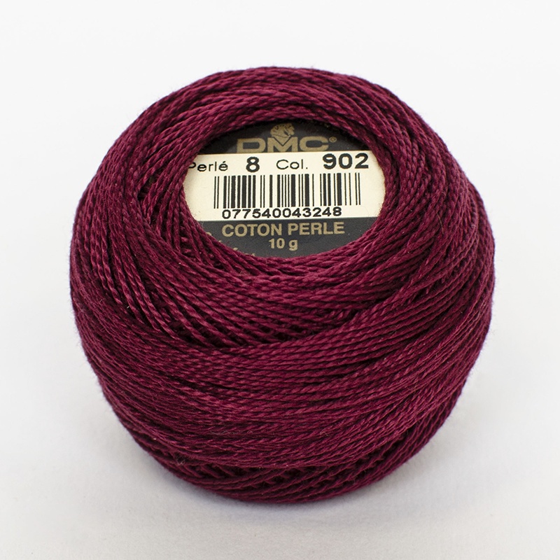 DMC Perle #5 0902 Very Dark Garnet (Skein)