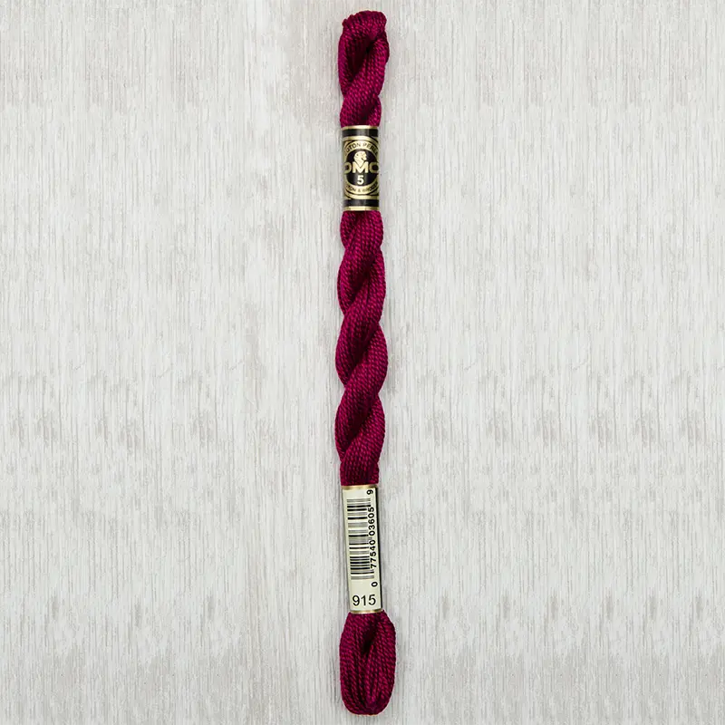 DMC Perle #5 0915 Dark Plum
