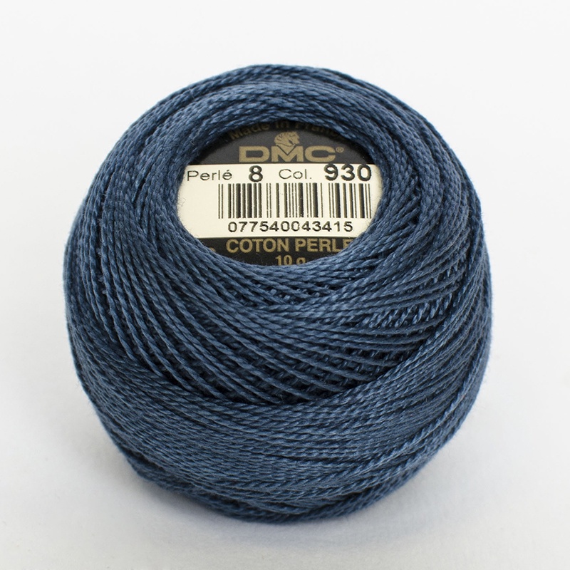 DMC Perle #5 0930 Dark Antique Blue (Skein)