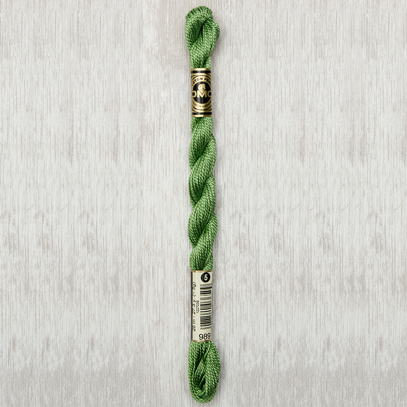 DMC Perle #5 0989 Forest Green