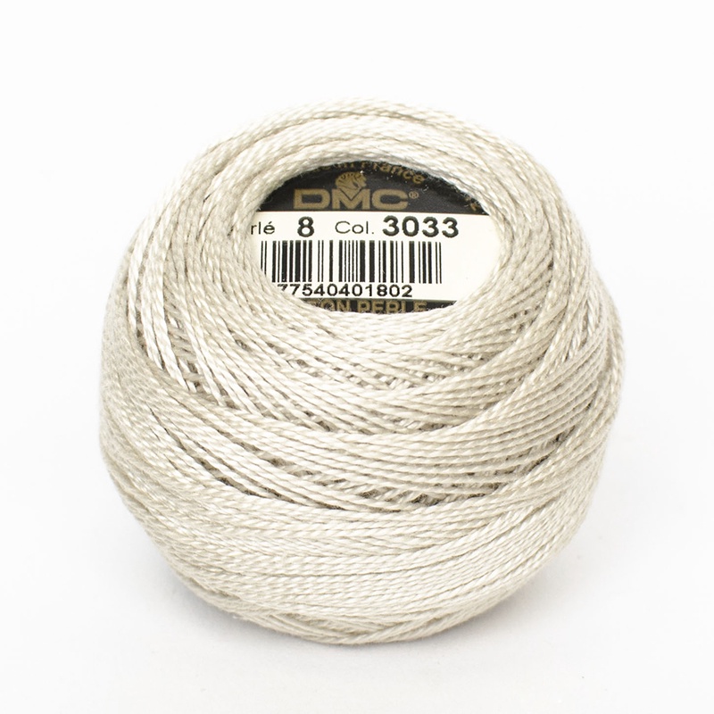 DMC Perle #5 3033 Very Light Mocha Brown (Skein)