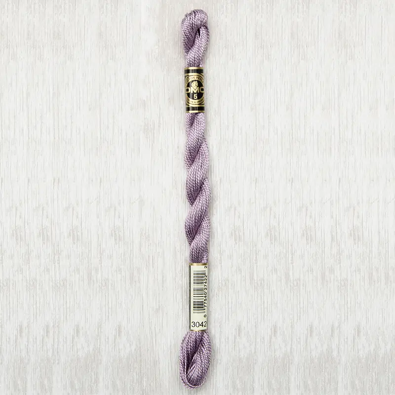DMC Perle #5 3042 Light Antique Violet