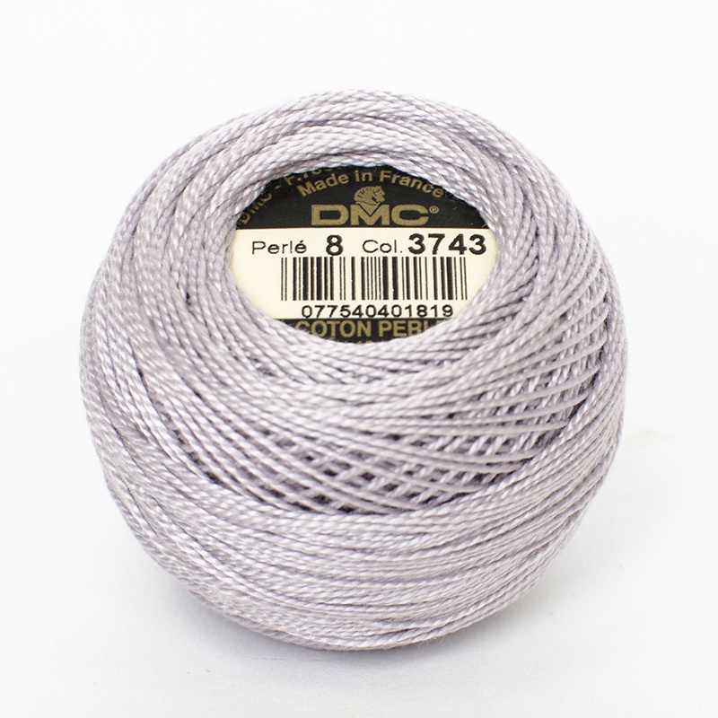 DMC Perle #5 3743 Very Light Antique Violet (Skein)